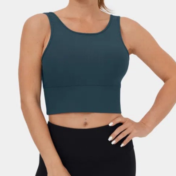 HALARA Reversible Ribbed Crop Top - Picture 2 of 5